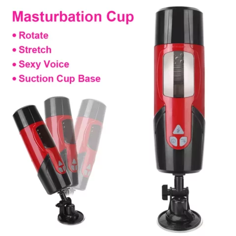 Auto Rotation Male UP/DOWN Voice Real Vagina Sex Toy - S151